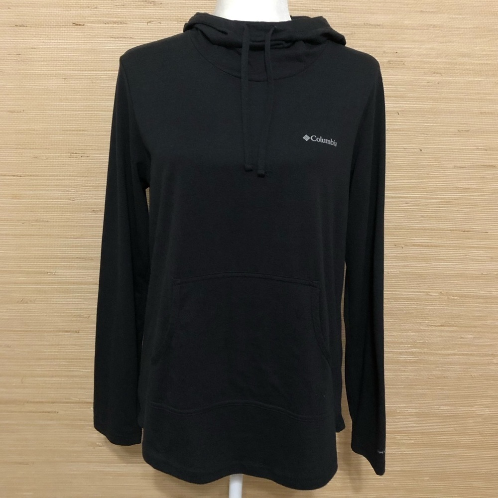 Columbia Women's Solar Shield Charcoal Hoodie Sweater Size Large